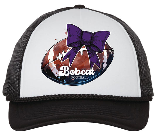 WATERCOLOR FOOTBALL FOAMIE TRUCKER MESH HAT (CUSTOMIZABLE)